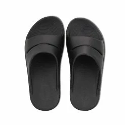 Προώθηση 🥰 OOFOS OOAHH 1100-BLACK Μαύρο 🎁 -Βερμούδες Κατάστημα 1012381Y0005 18 4