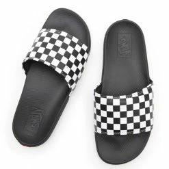 Πολύ καλή προσφορά 🌟 VANS LA COSTA SLIDE-ON VN0A5HF527I-27I Λευκό-Μαυρο 🎉