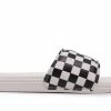 Εξοδος 🤩 VANS LA COSTA SLIDE-ON CHECKERBOARD VA5HFER6R-R6R Λευκό-Μαυρο 🎉 -Βερμούδες Κατάστημα 101238760007 100