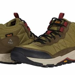 ΧΟΝΔΡΙΚΟ ΕΜΠΟΡΙΟ ⭐ Ανδρικά Ορειβατικά Παπούτσια TEVA RIDGEVIEW MID RP Χακί 1116626M-DOL 😍 -Βερμούδες Κατάστημα 1104012H0002 34 3