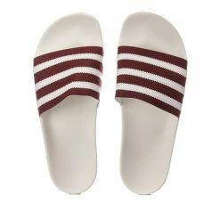 Προϋπολογισμός 😀 Adidas Originals ADILETTE BD7574 Μπορντό ✨