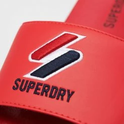 Συμφωνίες ⭐ SUPERDRY SDCD CORE POOL SLIDE MF310132A-RXG Κόκκινο ✨ -Βερμούδες Κατάστημα 111238410013 15 2