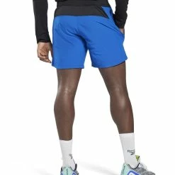 Flash Sale 👏 Ανδρικό Σορτς Reebok Sport TS STRENGHT SHORT 2.0 Ρουά HI0507 ❤️ -Βερμούδες Κατάστημα 210803040014 8 1
