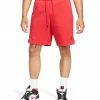 Συμφωνίες 🎉 JORDAN ESSENTIALS MEN'S FLEECE SHORTS DA9826-687 Κόκκινο 🌟