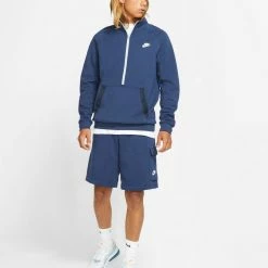 Τοπ 10 🥰 NIKE SPORTSWEAR CLUB CZ9956-410 Μπλε 🎉 -Βερμούδες Κατάστημα 210804010160 21 2