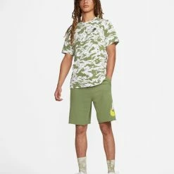 Το φθηνότερο 🥰 Ανδρική Βερμούδα NIKE M NSW SPE FT ALUMNI SHORT Χακί DM6817-334 🎉 -Βερμούδες Κατάστημα 210804010199 34 5