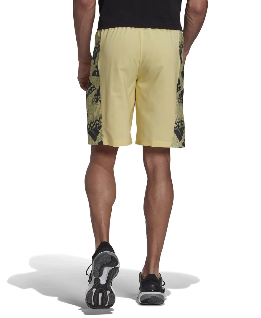 Ολοκαίνουργιο 👍 Ανδρική Βερμούδα Adidas Performance M BL Q3 WV SHO Κίτρινο HK0382 🤩 4 Ολοκαίνουργιο 👍 Ανδρική Βερμούδα Adidas Performance M BL Q3 WV SHO Κίτρινο HK0382 🤩 - Image 2