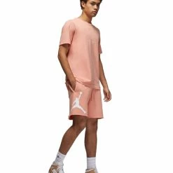 Αγορά 😀 JORDAN ESSENTIALS MEN'S FRENCH TERRY SHORTS DM1359-104 Λευκό ⌛ -Βερμούδες Κατάστημα 210804230047 28 5