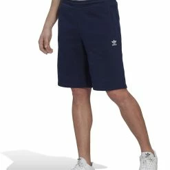 Best Pirce 🥰 Ανδρική Βερμούδα Adidas Originals ESSENTIAL SHORT Μπλε HK0182 ✔️