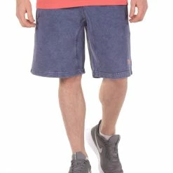 Τοπ 10 🤩 FRANKLIN MARSHALL MARMORISE DYED FLEECE SHORTS JM4029.000.2013G41-337 Μωβ 🎉