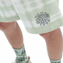 Η καλύτερη συμφωνία 😉 VANS PEACE OF MIND LOOSE FLEECE SHORT VA7S4XYV9-YV9 Πράσινο 🌟 -Βερμούδες Κατάστημα 210804760007 27 2