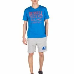 Αγορά 🛒 Russell Athletic MEN'S SHORTS A9-039-1-091 Γκρί ✔️ -Βερμούδες Κατάστημα 210804890099 10 4