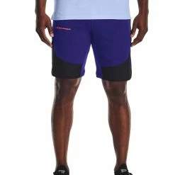 Η καλύτερη συμφωνία 😉 UNDER ARMOUR RIVAL TERRY AMP SHORT 1361628-415 Μπλε 🔥