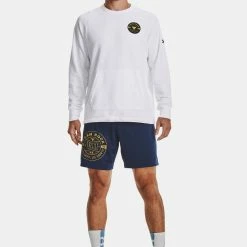 Προώθηση 👏 UNDER ARMOUR PROJECT ROCK BOXING STS 1370451-408 Μπλε 🌟 -Βερμούδες Κατάστημα 210804990054 21 2