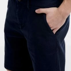 Το φθηνότερο 😍 FUNKY BUDDHA FBM00102703-NAVY Μπλε 🛒 -Βερμούδες Κατάστημα 210806080064 21 3