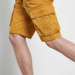 Το φθηνότερο 🎁 FUNKY BUDDHA FBM003-020-03-KHAKI Χακί 🎉 -Βερμούδες Κατάστημα 210806080073 19 4