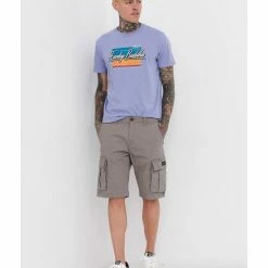 Ολοκαίνουργιο 👍 FUNKY BUDDHA FBM005-002-03-DK BERRY Μπορντό 🛒 -Βερμούδες Κατάστημα 210806080074 10 3