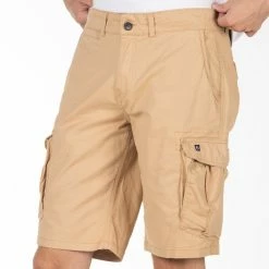 Η καλύτερη συμφωνία 🎉 DISTRICT75 121MVE-010-053 Μπέζ ⭐ -Βερμούδες Κατάστημα 210806520008 104 2