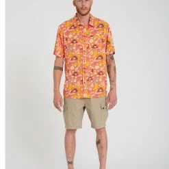 ΧΟΝΔΡΙΚΟ ΕΜΠΟΡΙΟ ❤️ VOLCOM MARCH CARGO SHORT A0912201-BLK Μαύρο 🔔 -Βερμούδες Κατάστημα 210806910015 34 2