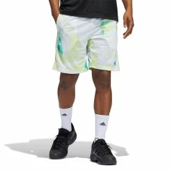 Εξοδος 🌟 Adidas Performance Q2 AOP SHORT HF4421 Πολύχρωμο 👍