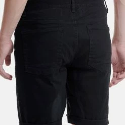 Προώθηση 🛒 FUNKY BUDDHA FBM00107203-BLACK Μαύρο 🔔 -Βερμούδες Κατάστημα 210837080029 18 3