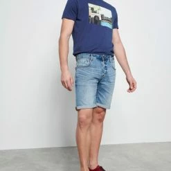 Αγορά 🔥 FUNKY BUDDHA FBM003-062-03-MD BLUE ΜΠΛΕ ⭐ -Βερμούδες Κατάστημα 210837080030 256 3