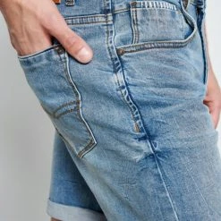 Αγορά 🔥 FUNKY BUDDHA FBM003-062-03-MD BLUE ΜΠΛΕ ⭐ -Βερμούδες Κατάστημα 210837080030 256 4