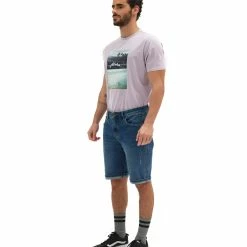 Αγορά 🎁 EMERSON 211.EM45.97-MIDDLE BLUE Μπλε ⭐ -Βερμούδες Κατάστημα 210837200011 21 2